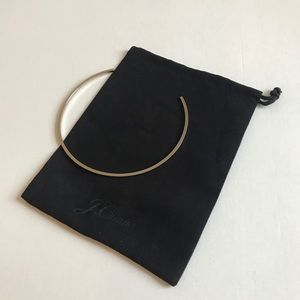J.Crew silver collar necklace